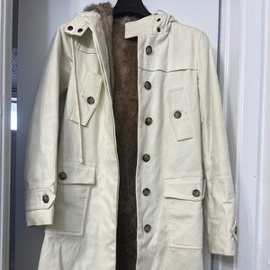 Theory Fur lining Coat